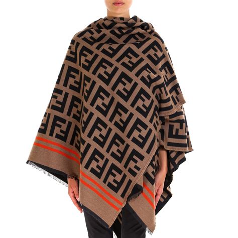 fendi capes & ponchos|fendi trench coat women's.